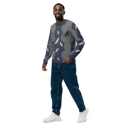 Bird Lover's Knitted Crew Neck Unisex Sweater - Alfano Dry Goods