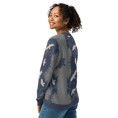 Bird Lover's Knitted Crew Neck Unisex Sweater - Alfano Dry Goods