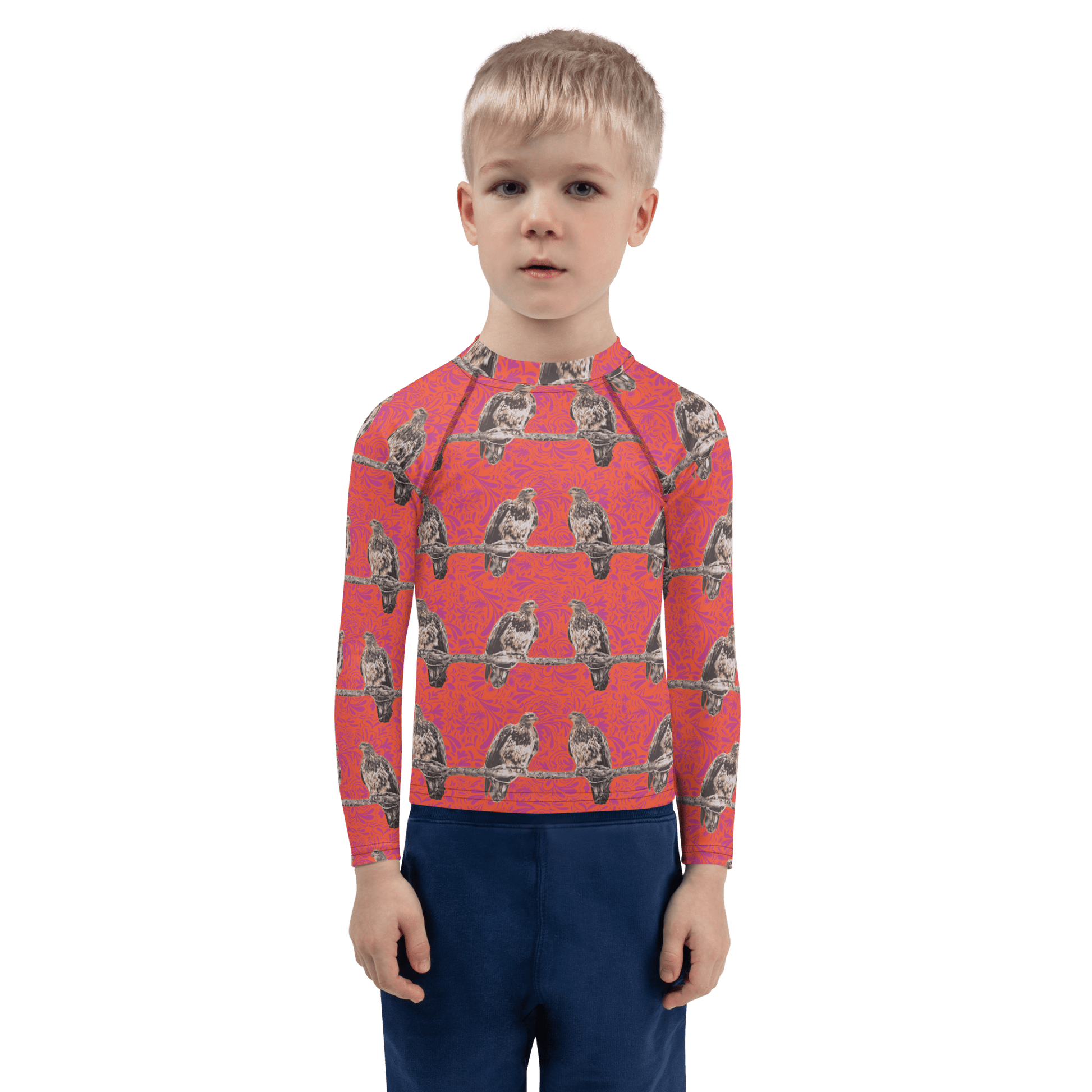 Eagles on a Branch Kids Rash Guard - Alfano Dry Goods