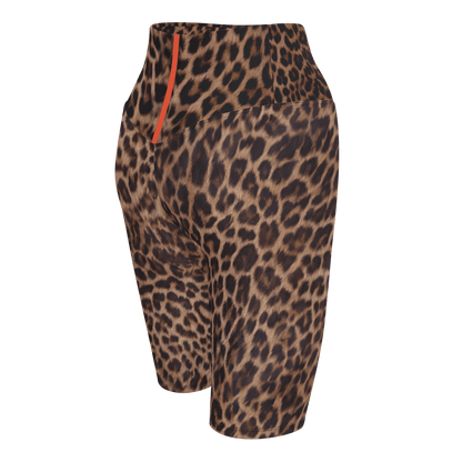 High-Waisted Leopard Shorts - Alfano Dry Goods