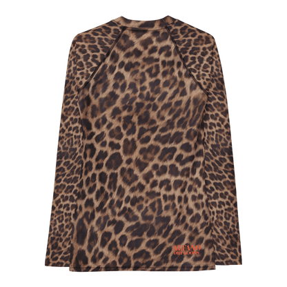 Leopard Print 2 (No Stripe) Rash Guard - Alfano Dry Goods