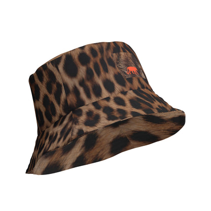 Leopard Print Reversible Bucket Hat - Alfano Dry Goods