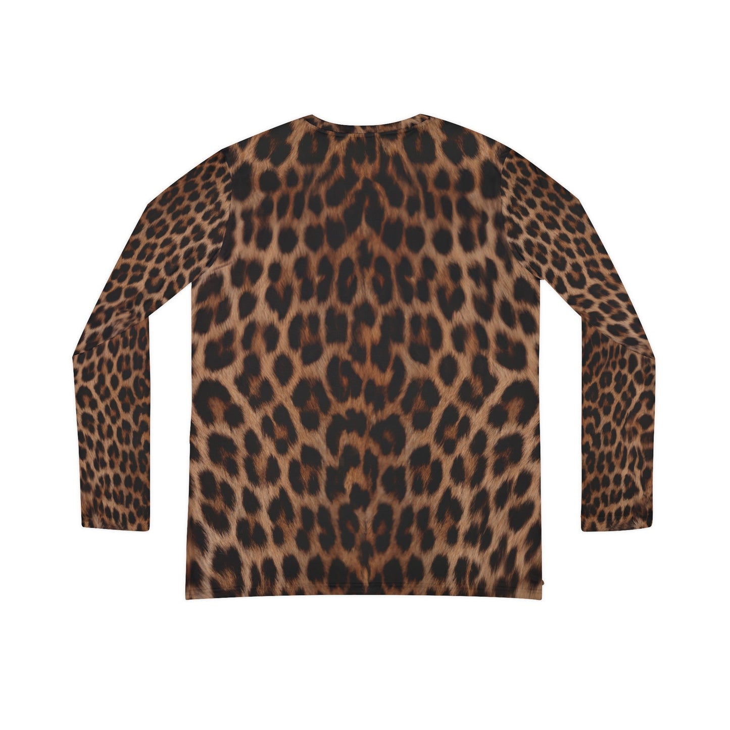 Leopard Print Women's Long Sleeve V-neck Shirt - Alfano Dry Goods