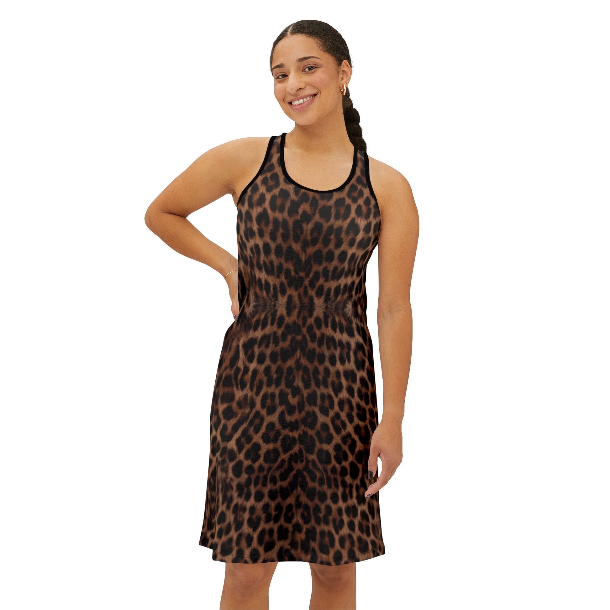 Leopard Women's Racerback Dress - Alfano Dry Goods