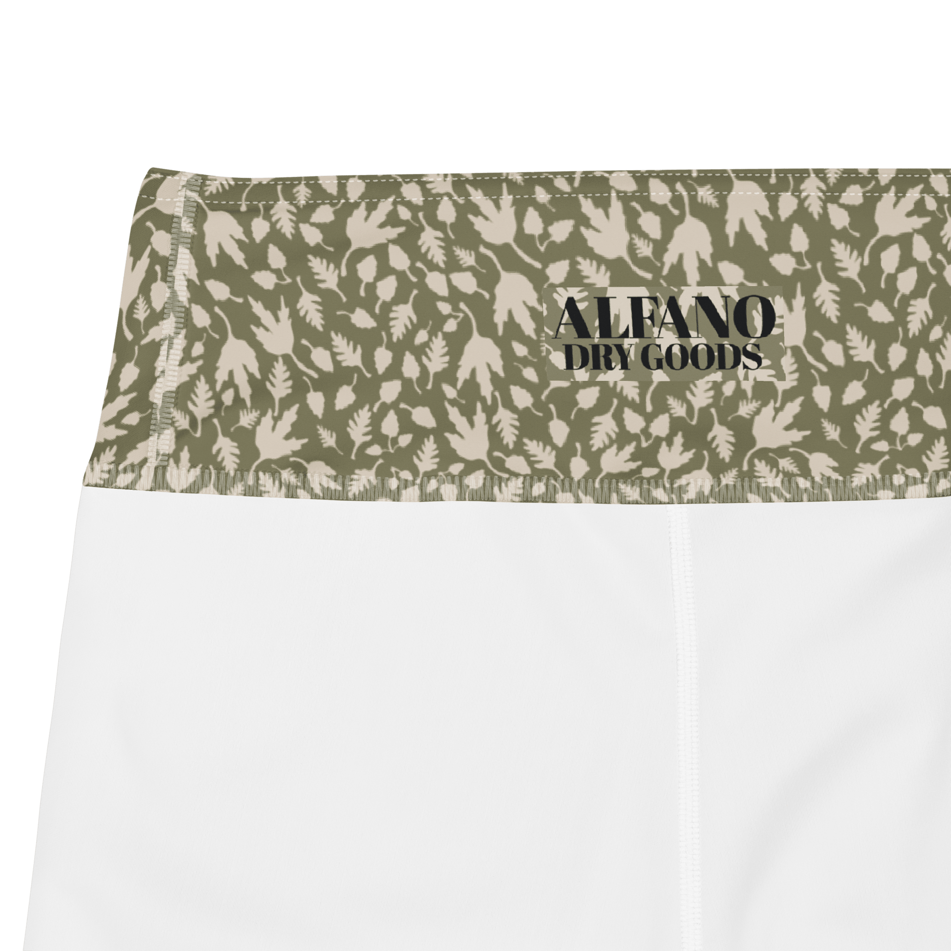 Twirling Leaves Capri Leggings - Alfano Dry Goods
