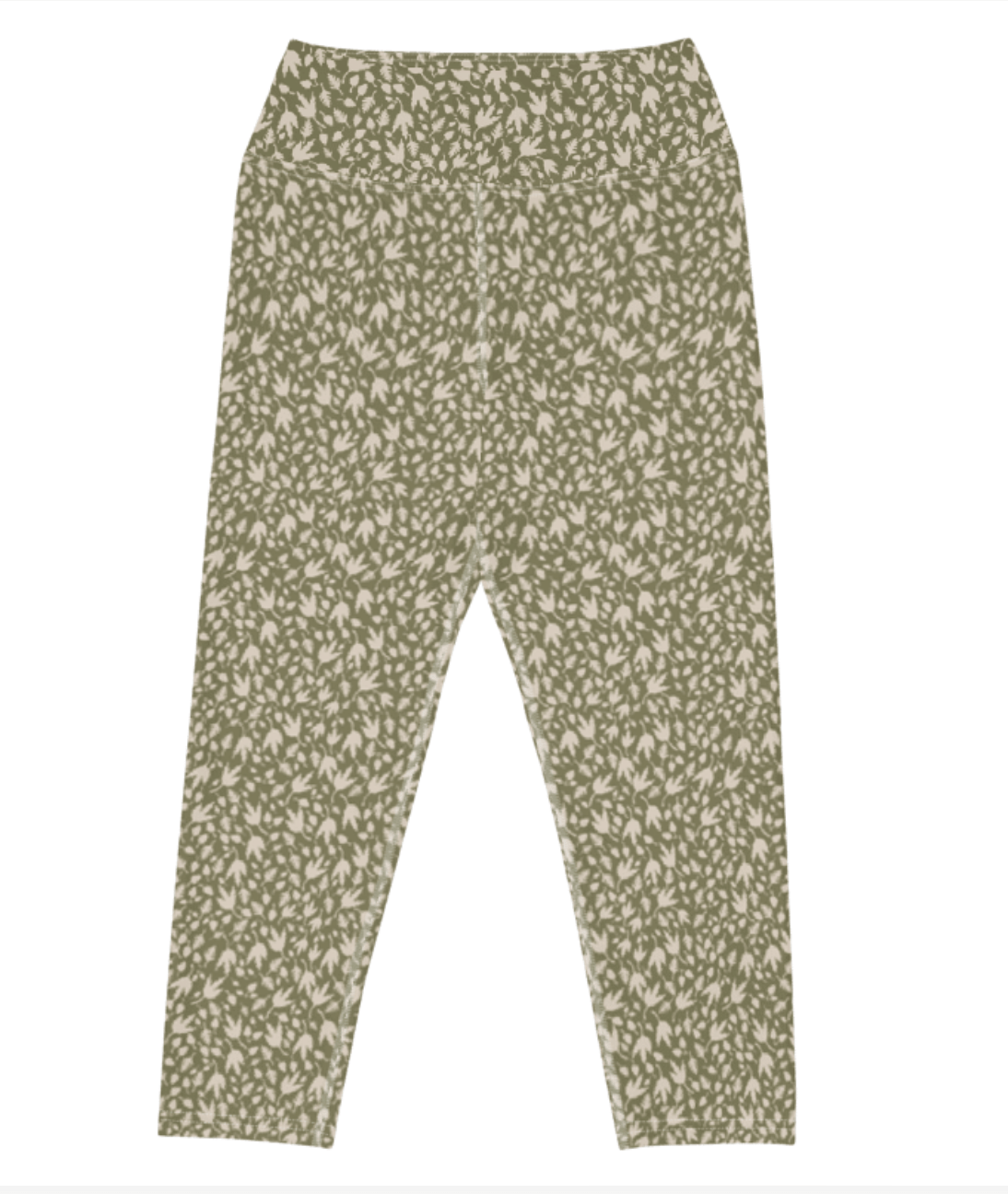 Twirling Leaves Capri Leggings - Alfano Dry Goods