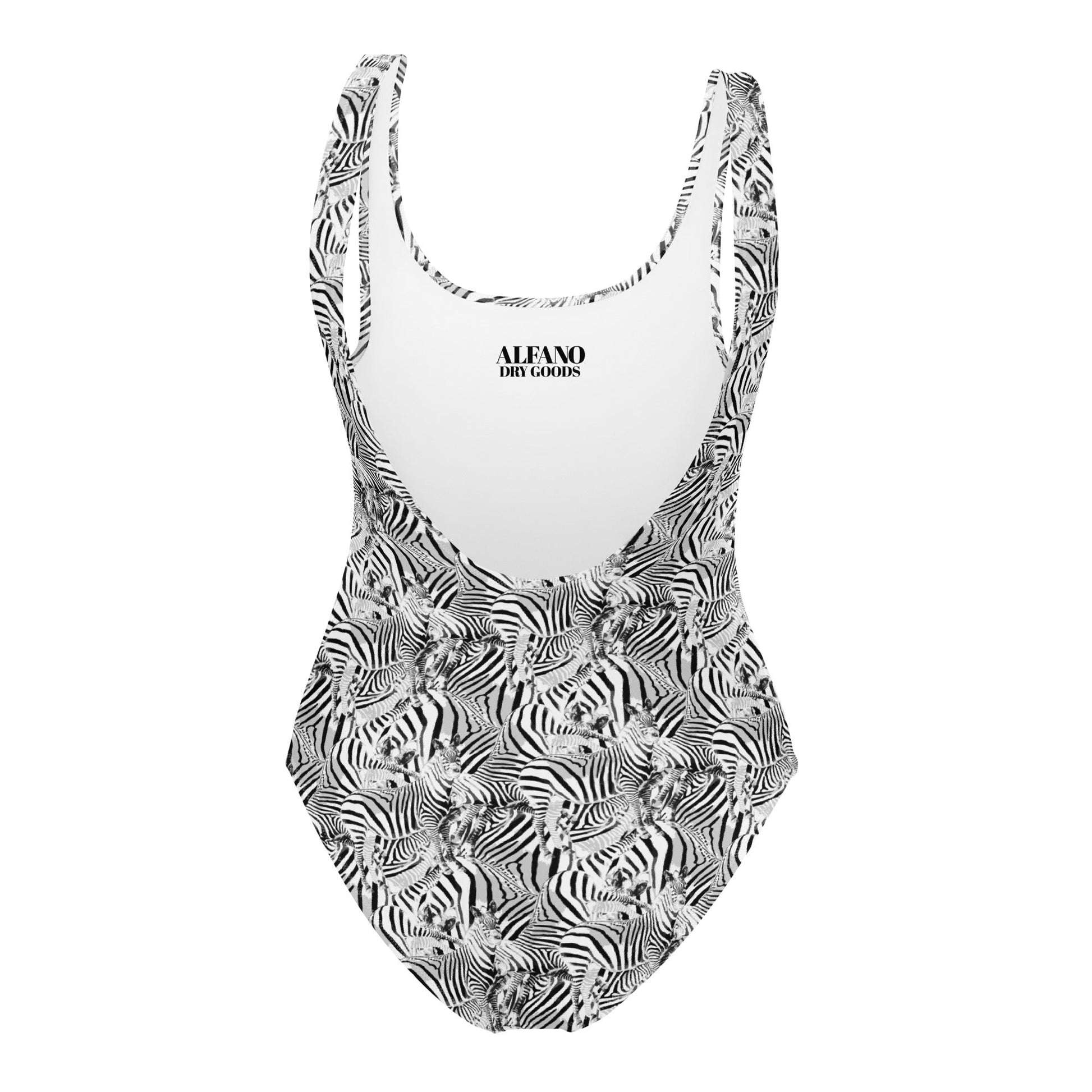 White Zebra One - Piece Swimsuit - Alfano Dry Goods