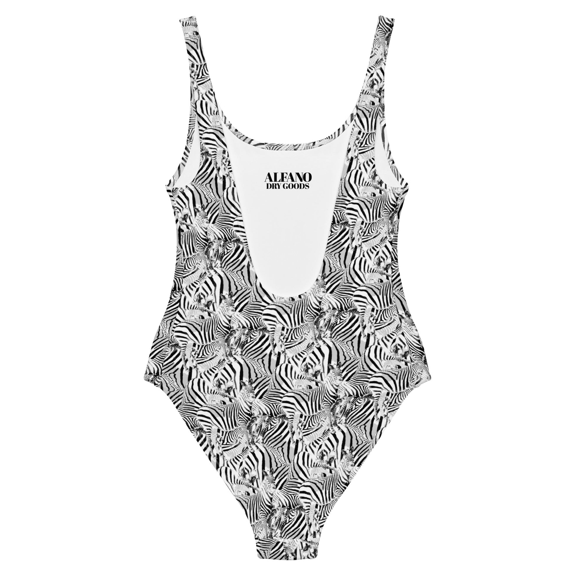 White Zebra One - Piece Swimsuit - Alfano Dry Goods