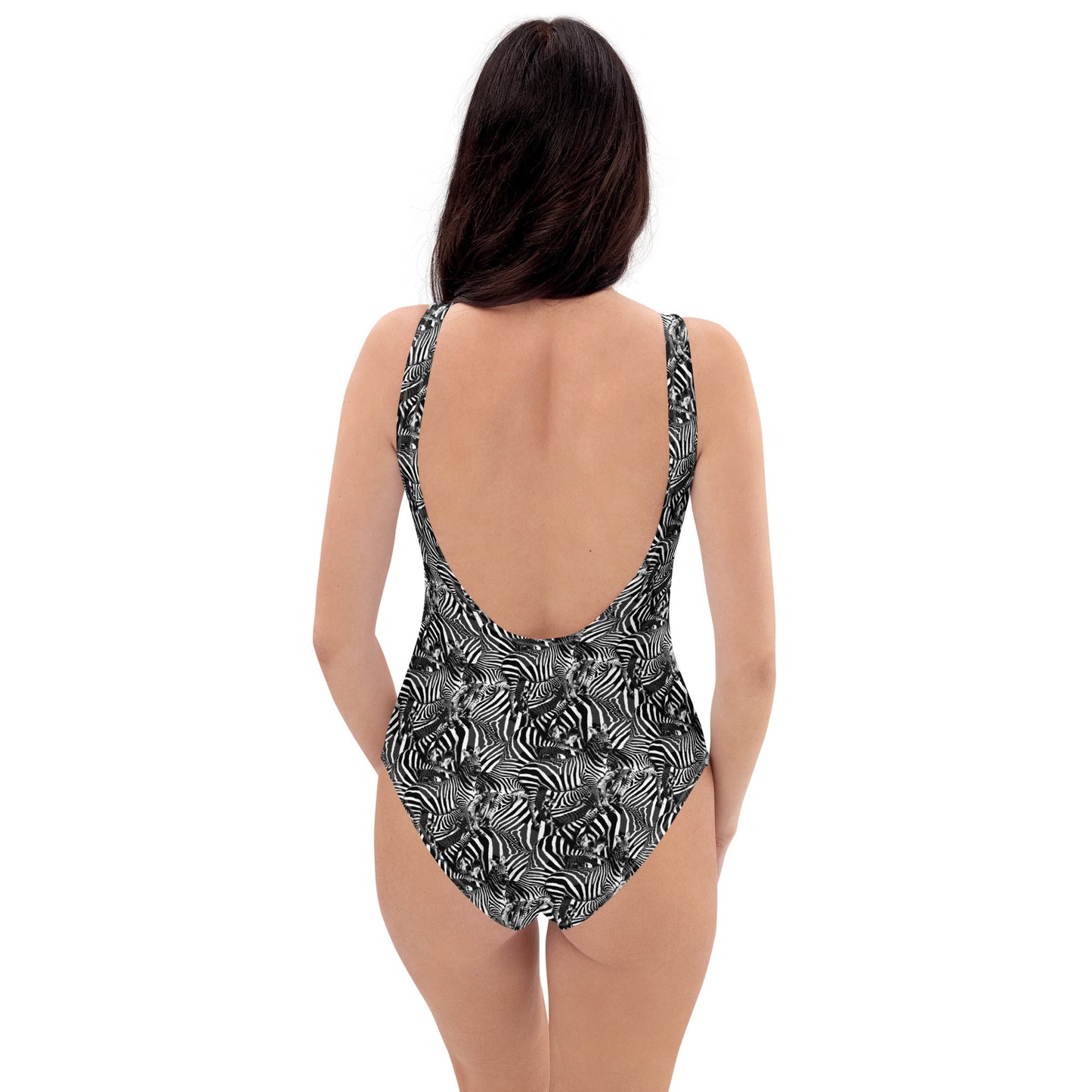 Zebra print One - Piece Swimsuit - Alfano Dry Goods