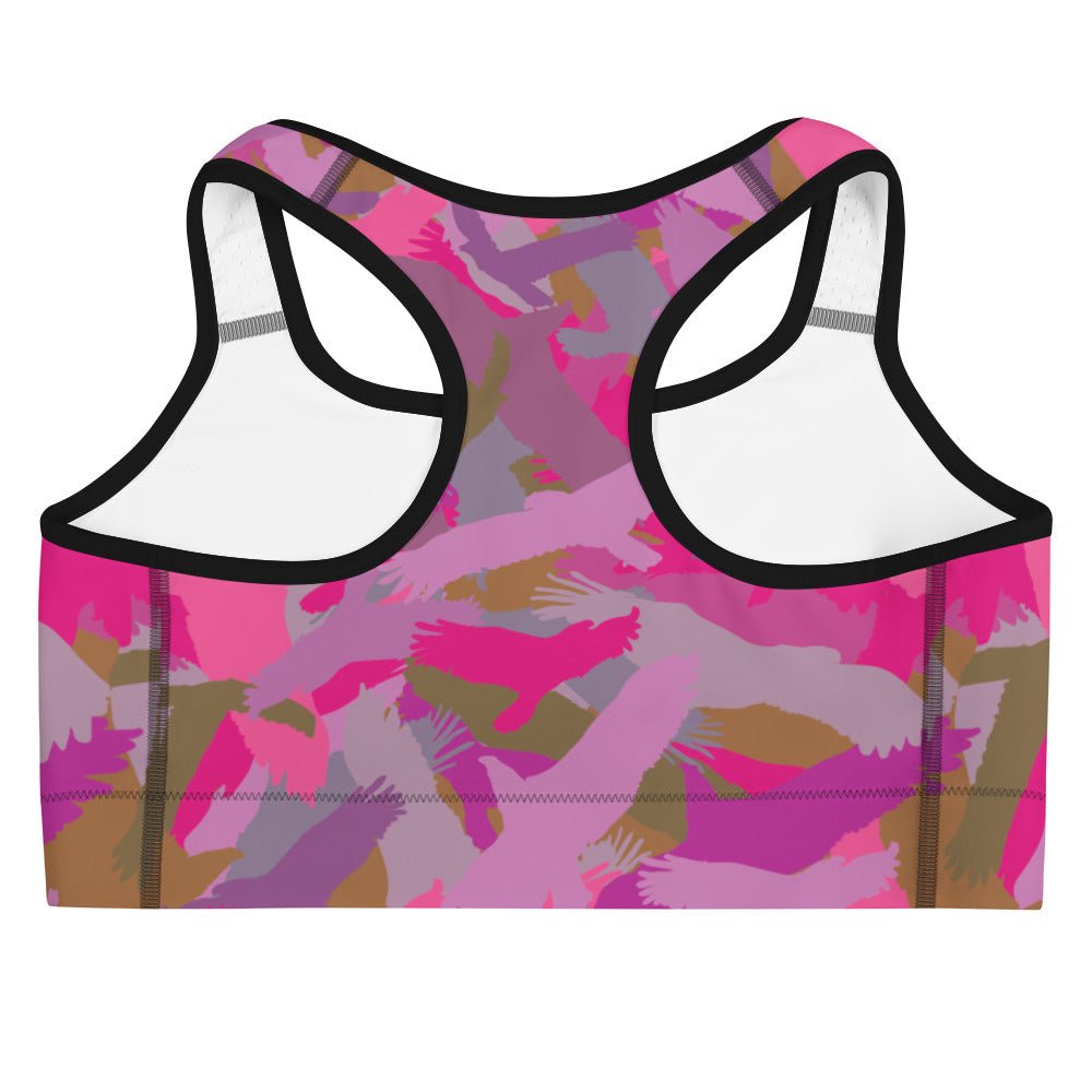 Bald Eagle Camouflage in Pinks - Sports bra – Alfano Dry Goods