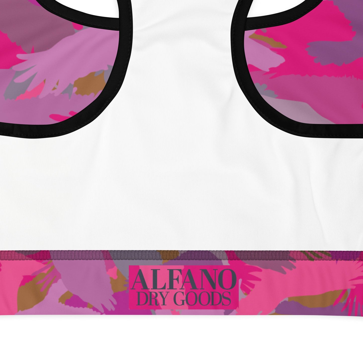 Bald Eagle Camouflage in Pinks - Sports bra - Alfano Dry Goods