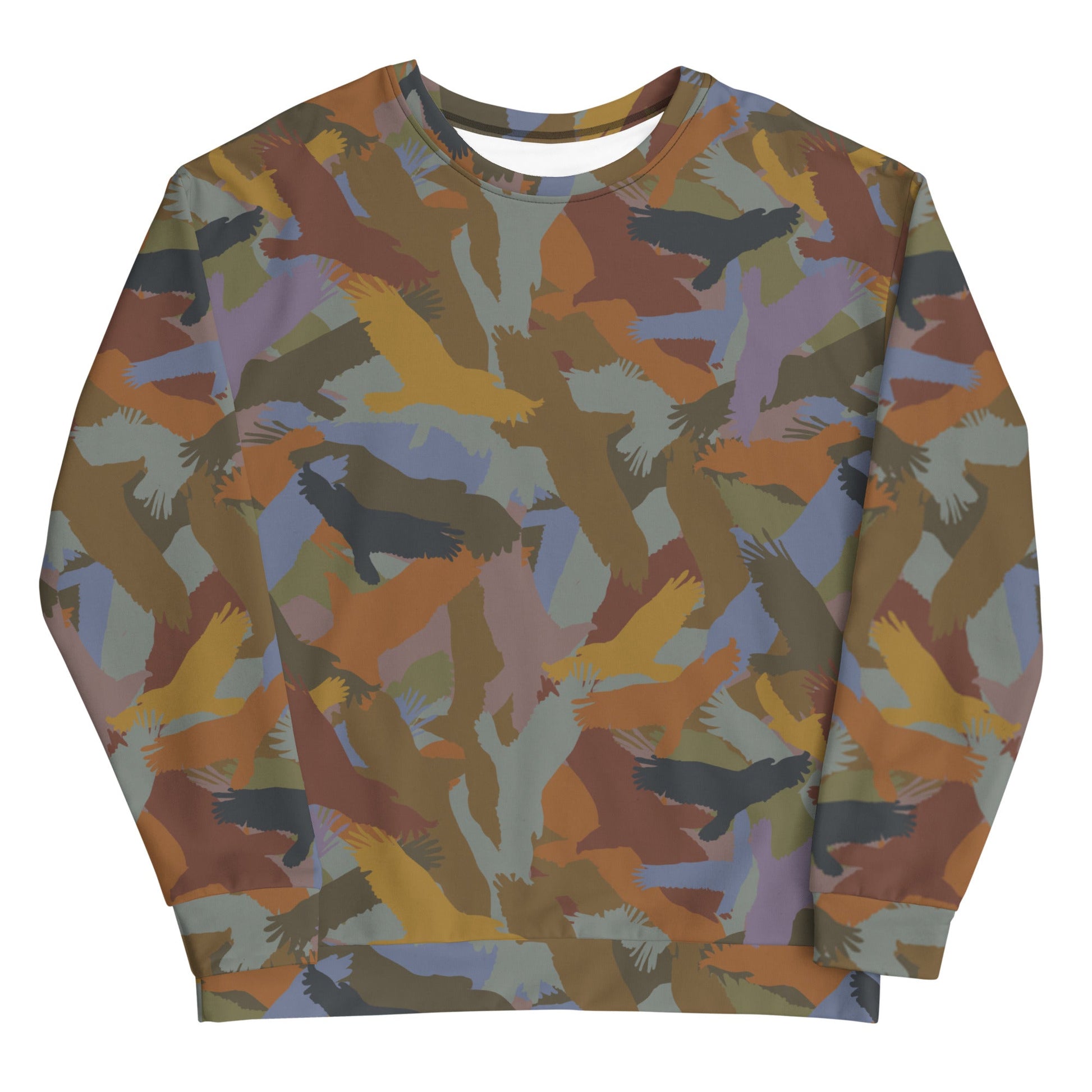 Bald Eagle Camouflage Men's (Unisex) Sweatshirt - Alfano Dry Goods