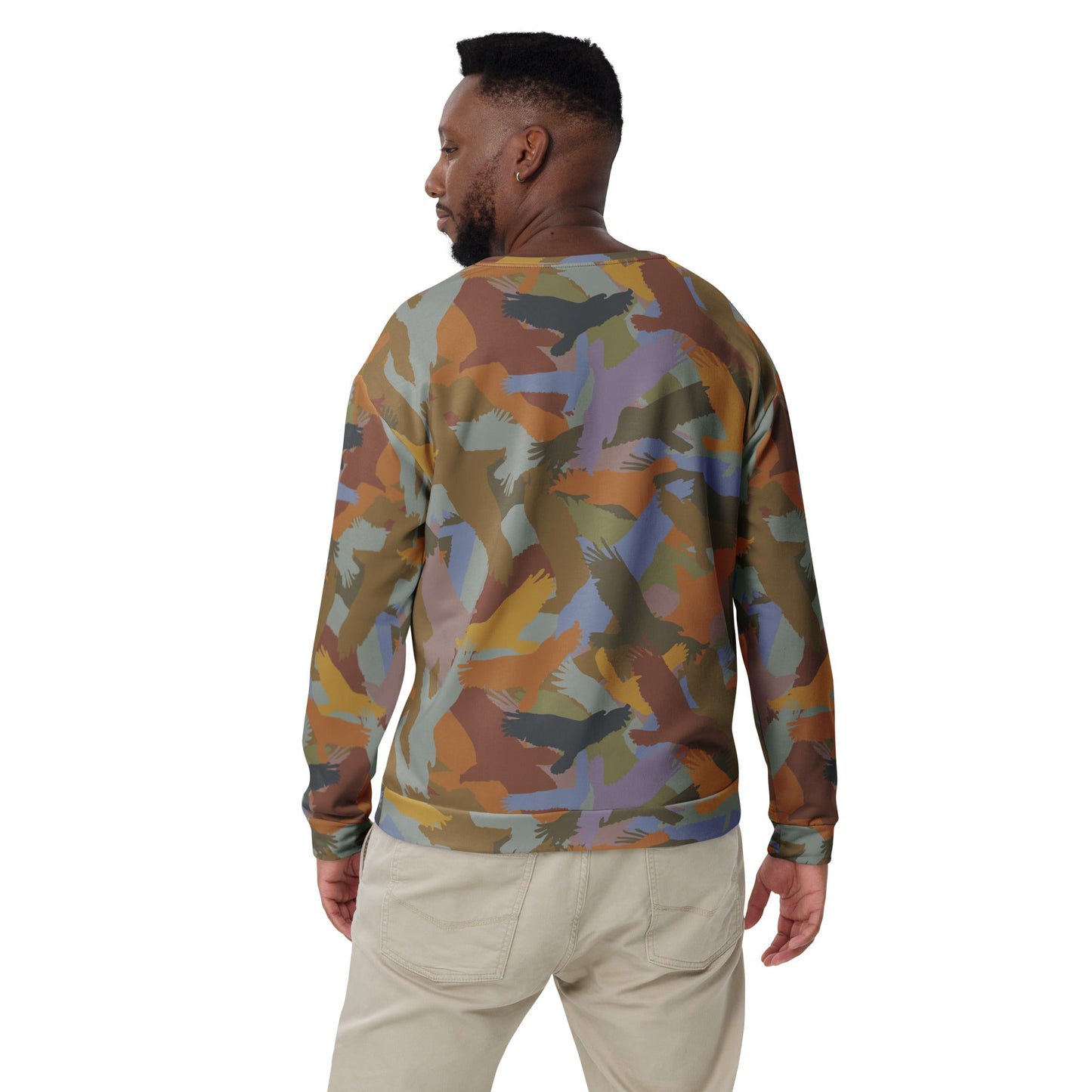 Bald Eagle Camouflage Men's (Unisex) Sweatshirt - Alfano Dry Goods