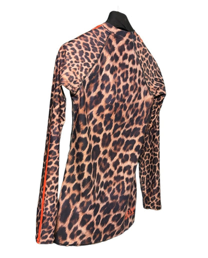 Leopard Rash Guard Orange Stripe - Alfano Dry Goods