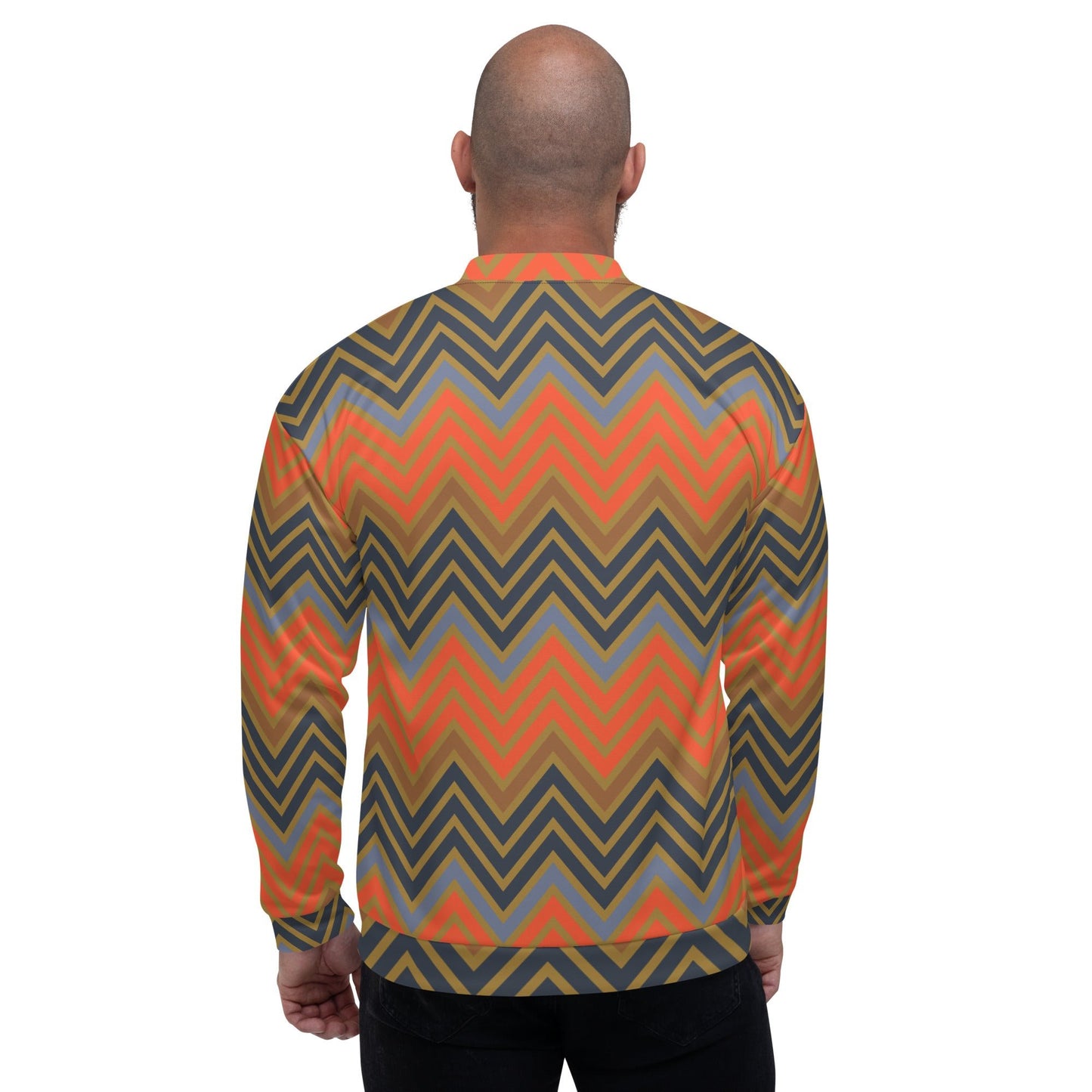 The Autumn Chevron - Unisex Bomber Jacket - Alfano Dry Goods