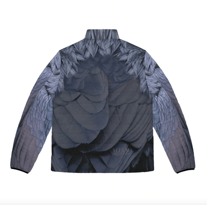 Winged Raven Puffer Jacket - Alfano Dry Goods